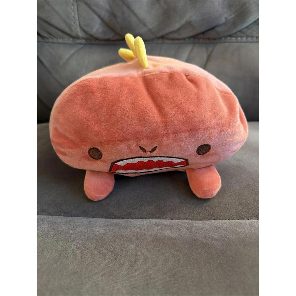 Yamani Mocchiizu Pink  Dinosaur Plush 17 inch Soft Cuddly Stuffed Animal, NEW